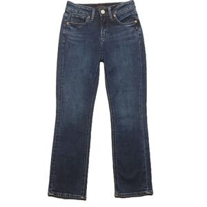 Silver Jeans Womens 24x23.5 (Fits 26x26.5) Jeans Suki Capri Stretch Blue Denim